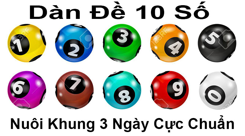 Kinh nghiêm lập dàn đề 10 số nuôi khung 3 ngày